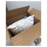 $125 DOWNLITE Down Extra Thin, Flat Pillow for Stomach Sleepers (Hypoallergenic) (Standard/Queen)
