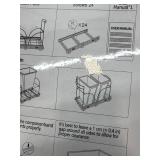 Dual Trash Can Pull-Out Under Sink, No Can, 35 Qt Bins, Garbage Pullout Kit, Quiet Close