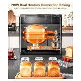 $170 KBS Premium 2LB Convection Bread Maker, Dual Heaters, 710W, Stainless Steel, 17-in-1