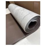 Color&Geometry Anti Fatigue Kitchen Mat 24x84, Easy Clean, Water/Oil Proof, Anti Slip Rug Brown
