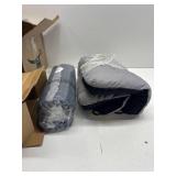 Love's Cabin Memory Foam Cushions, 4-Pack, 15.5x15.5x3.5' Indoor/Outdoor Cushions - Black