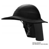 Tontron Horsriding Helmet Visor |Hard Hat Sunshade with Detachable Neck Flap
