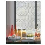 Artscape Frosted Old English Indoor Window Film 36 in. W X 72 in. L