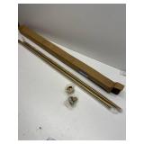 Artiwell Heavy Duty Shower Rod, Adjustable 47-84 in, Permanent Mount, Stainless, Brushed Gold