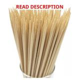 HOPELF 36' Bamboo Skewers for Marshmallows, BBQ, Kabob, Roasting, Camping.