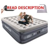 InnoTruth Queen Air Mattress with Built-in Pump, 18' Thick, 650lb Capacity