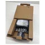LUTEC 80W 9000LM LED Security Light with Motion Sensor, 4-Head Floods, IP65, 5000K