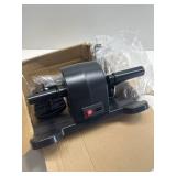 Under Desk Elliptical Machine, Seated Pedal Exerciser with Remote, 12 Speeds, Manual/Auto