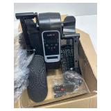 Under Desk Elliptical Machine, Seated Pedal Exerciser with Remote, 12 Speeds, Manual/Auto