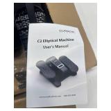 Under Desk Elliptical Machine, Seated Pedal Exerciser with Remote, 12 Speeds, Manual/Auto