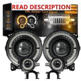 $226 9-Inch LED Headlights for 2018-2025 Jeep Wrangler JL/JLU & Gladiator JT (DOT)