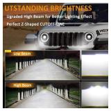 $226 9-Inch LED Headlights for 2018-2025 Jeep Wrangler JL/JLU & Gladiator JT (DOT)
