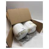 $170 Unimatta Sunbrella Outdoor Patio Chair Cushions Set, 24' x 24', Set of 2, Water-Repellent, Fade Resistant, Deep Seat Cushion for Backyard, Couch, Sofa and Patio Furniture, Specrtum Pebble