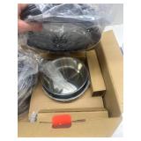 $190 ROYDX 20pcs Tri-Ply Stainless Steel Cookware Set, 18/10 Stainless Steel Pots and Pans Set with Detachable Handle Cookware Set, PFOA Free, for All Stoves, Space Saving Induction Oven Safe