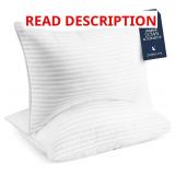 Beckham Hotel Collection Bed Pillows Standard/Queen Size Set of 2 - Original Soft Down Alternative Pillow for Sleeping - Soft Support for Back, Stomach or Side Sleepers