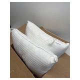 Beckham Hotel Collection Bed Pillows Standard/Queen Size Set of 2 - Original Soft Down Alternative Pillow for Sleeping - Soft Support for Back, Stomach or Side Sleepers