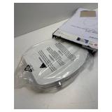 Brondell Ecoseat Plastic White Elongated Soft Close Bidet Toilet Seat