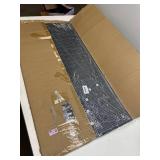 NEWBRAUG 24'   48' Large Self Healing Cutting Double Sided 5-Ply Mat, Big Cutting Board for Rotary Cutting, Quilting, Sewing, Craft, Fabric & Scrapbooking(Gray/Black)
