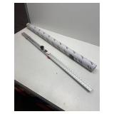 Kapro - 317 Adjustable Drywall T-Square Tool - Aluminum - for Layout and Marking - Features Sliding Head and Dual Directional Printed Scale - 48 Inch