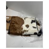 Paw Brands PupProtector Waterproof Dog Blanket - Brown cowhide, Original (60'L x 50'W)