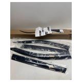 2019-2025 Tape-On Rain Guards Side Window Deflector Visors for Toyota Rav4 LE XLE SE XSE Hybrid Premium Limited 2020 2021 2022 2023 2024