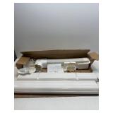 5' 17Ft PVC Decorative Line Set Cover Kit for Ductless Mini Split Air Conditioners 17FT Line Set Cover for Heat Pump System and Central AC(Total Length 17Ft), White
