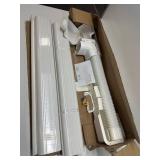 5' 17Ft PVC Decorative Line Set Cover Kit for Ductless Mini Split Air Conditioners 17FT Line Set Cover for Heat Pump System and Central AC(Total Length 17Ft), White
