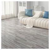 12-Pack 18 Sq. Ft Peel and Stick Floor Tiles,Vinyl Plank Flooring Wood Look,Self-Adhesive Waterproof for Bedroom, Kitchen, Living Room Home Decor