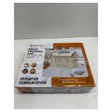 Folding Bread Proofing Box with 50-113  Temp Control & 48H Timer, Dough Proofer with Metal Rack, Humidor, Recipes, Ideal for Sourdough, Bread Baking, Pizza, Yogurt, Kombucha, Precise Control