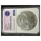 2025 AMERICAN SILVER EAGLE NGC MS70 EARLY RELEASE 2025 AMERICAN SILVER EAGLE NGC MS70 EARLY RELEASE