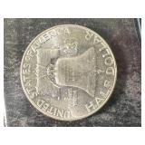 1963-D US FRANKLIN HALF DOLLAR BU 1963-D US FRANKLIN HALF DOLLAR BU