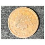 1839 US BRAIDED HAIR LARGE CENT 1839 US BRAIDED HAIR LARGE CENT
