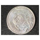 1 TROY OZ .999 FINE SILVER PROSPECTOR ROUND 1 TROY OZ .999 FINE SILVER PROSPECTOR ROUND