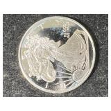 HALF TROY OZ .999 FINE SILVER AMERICAN EAGLE ROUND HALF TROY OZ .999 FINE SILVER AMERICAN EAGLE ROUND