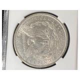 1889 US MORGAN SILVER DOLLAR SLABBED 1889 US MORGAN SILVER DOLLAR SLABBED