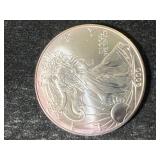 2000 AMERICAN SILVER EAGLE 1 TROY OZ .999 FINE SILVER 2000 AMERICAN SILVER EAGLE 1 TROY OZ .999 FINE SILVER