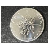 2013 CANADIAN MAPLE LEAF 1 TROY OZ .9999 FINE SILVER 2013 CANADIAN MAPLE LEAF 1 TROY OZ .9999 FINE SILVER