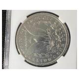 1890-O US MORGAN SILVER DOLLAR SLABBED 1890-O US MORGAN SILVER DOLLAR SLABBED
