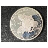 1 TROY OZ .999 FINE SILVER AMERICAN EAGLE ROUND 1 TROY OZ .999 FINE SILVER AMERICAN EAGLE ROUND