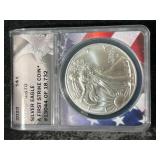 2023 AMERICAN SILVER EAGLE ANACS MS70 2023 AMERICAN SILVER EAGLE ANACS MS70