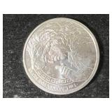 1 TROY OZ .999 FINE SILVER STYMPHALIAN BIRDS ROUND 1 TROY OZ .999 FINE SILVER STYMPHALIAN BIRDS ROUND