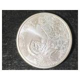1 TROY OZ .999 FINE SILVER 2015 SILVER SHIELD ROUND 1 TROY OZ .999 FINE SILVER 2015 SILVER SHIELD ROUND