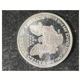 HALF TROY OZ .999 FINE SILVER AMERICAN EAGLE ROUND HALF TROY OZ .999 FINE SILVER AMERICAN EAGLE ROUND