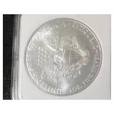 2010 AMERICAN SILVER EAGLE NGC MS69 2010 AMERICAN SILVER EAGLE NGC MS69