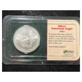 2003 AMERICAN SILVER EAGLE IN CASE 2003 AMERICAN SILVER EAGLE IN CASE