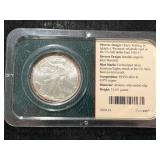 2003 AMERICAN SILVER EAGLE IN CASE 2003 AMERICAN SILVER EAGLE IN CASE