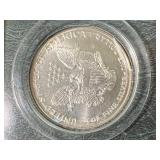 1991 AMERICAN SILVER EAGLE IN CASE 1991 AMERICAN SILVER EAGLE IN CASE