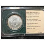 2002 AMERICAN SILVER EAGLE IN CASE 2002 AMERICAN SILVER EAGLE IN CASE