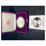 1986 PROOF AMERICAN SILVER EAGLE IN ORIGINAL MINT BOX 1986 PROOF AMERICAN SILVER EAGLE IN ORIGINAL MINT BOX