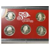 2007 US MINT 50 STATE QUARTERS SILVER PROOF SET 2007 US MINT 50 STATE QUARTERS SILVER PROOF SET